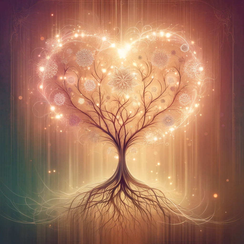 Image d'un arbre symbolisant l'arbre généalogique transgénérationnel