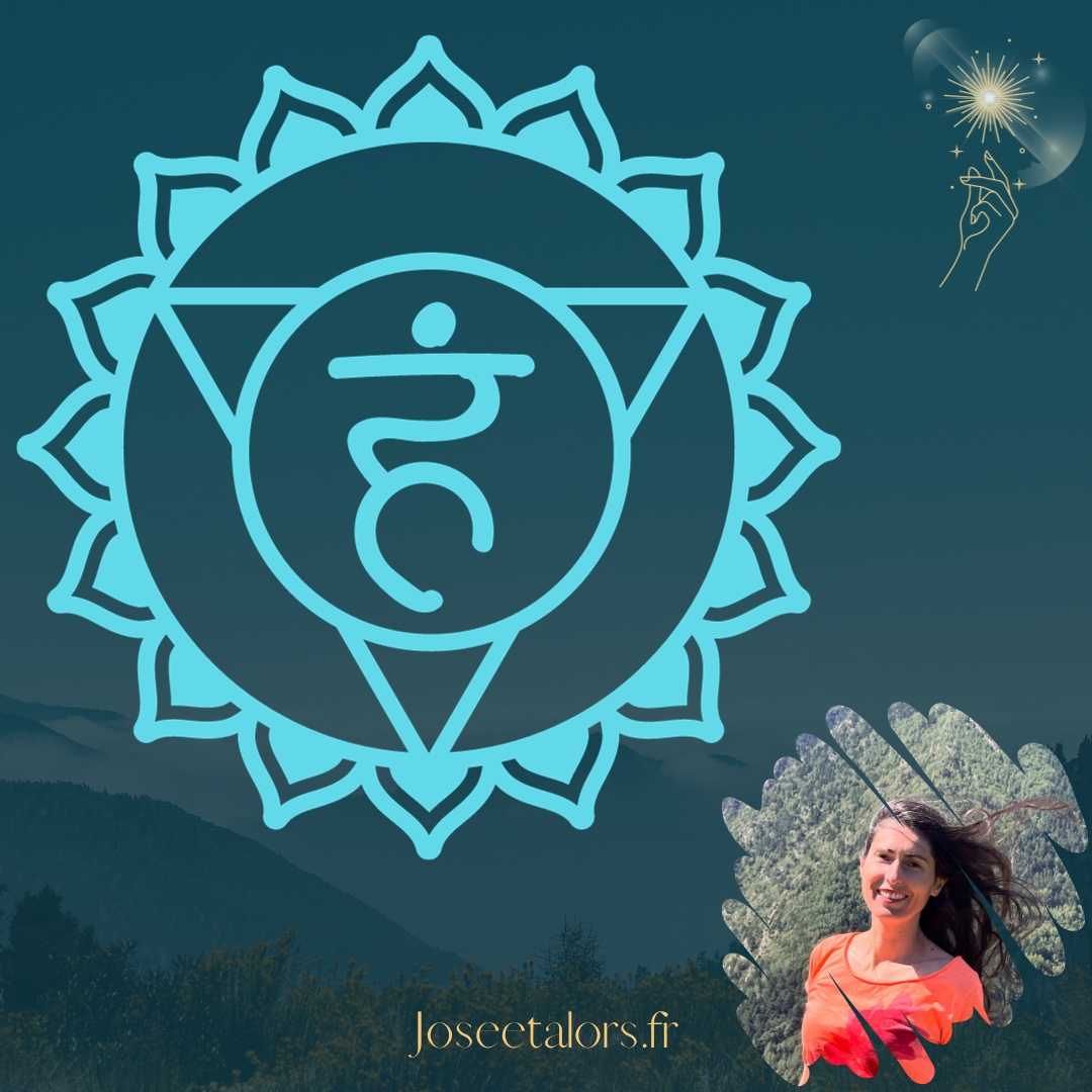 emblème du chakra de la gorge