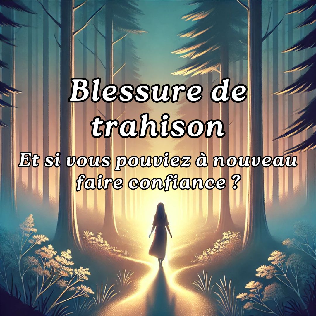 Image illustrant une femme en chemin vers la libération intérieure après une blessure de trahison